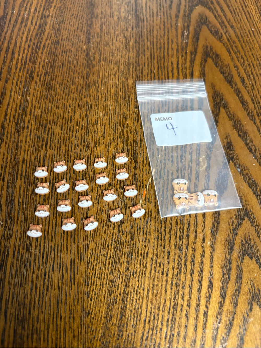 HONGJOONG JJOONGrami Set of 24 Nail Art Resin Charms Mini Aniteez Ateez - Picture 2 of 5